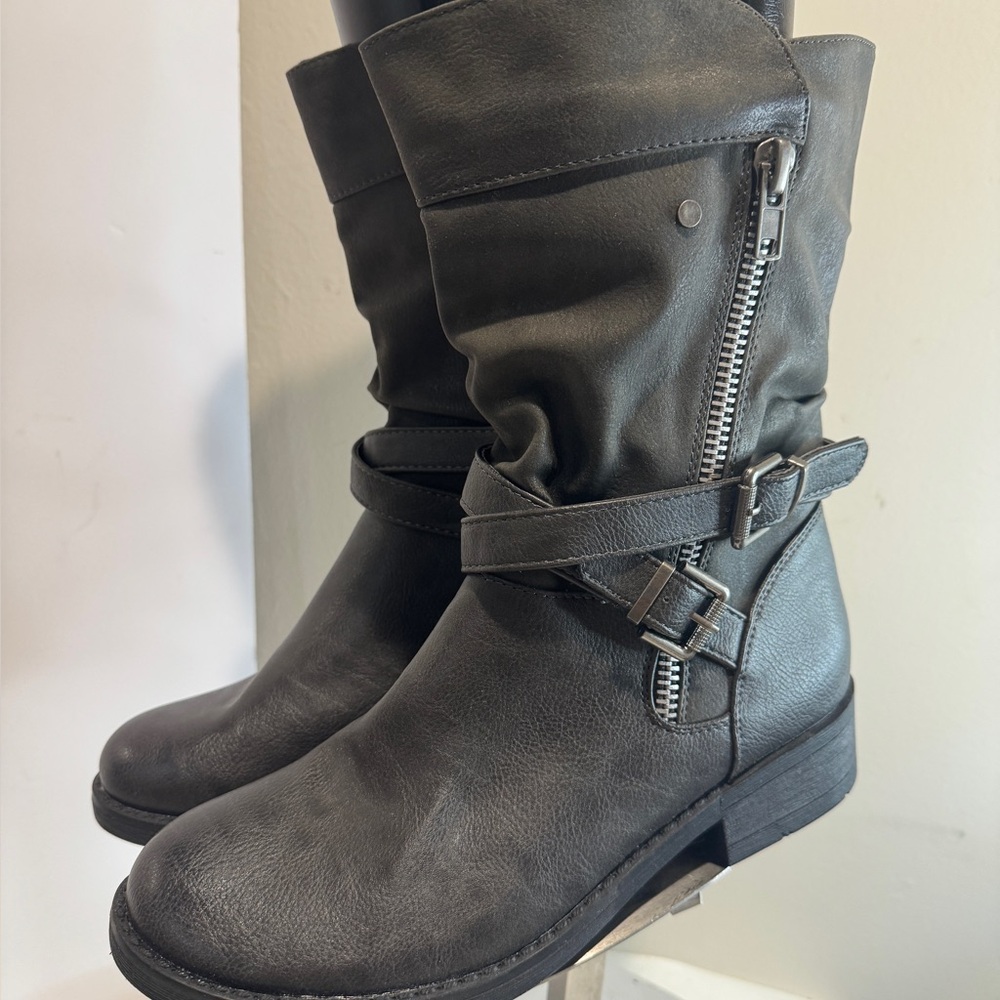 GLOBALWIN Women’s Nicole Gray Boots size 9.5 new